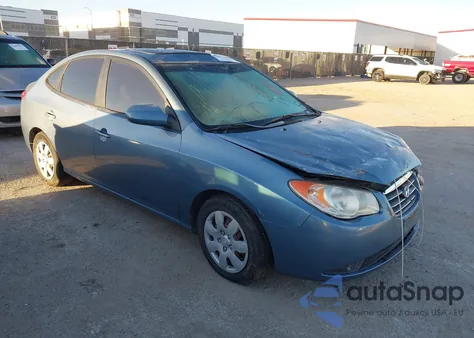 2007 Hyundai Elantra Gls/Limited/Se from USA, damaged, VIN KMHDU46D87U169673